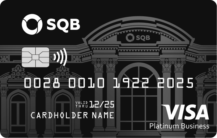Банковская бизнес карта Visa Platinum Business