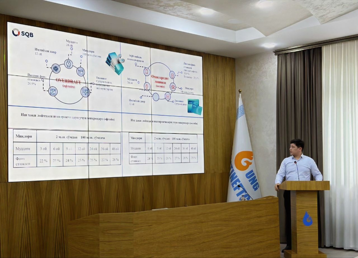 “O‘zbekneftgaz” tizimi xodimlari uchun moliyaviy savodxonlik va zamonaviy bank xizmatlari bo‘yicha seminarlar o‘tkazildi