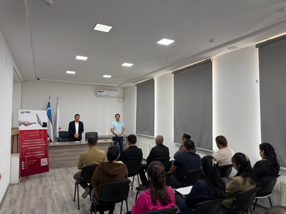 Tadbirkorlar bilan uçraşuvlar davom etmoqda